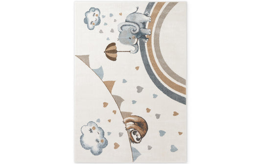 Villeroy & Boch | Kind. Elephant Rainy Party | 100% Polypropylen, 160 x 230 cm