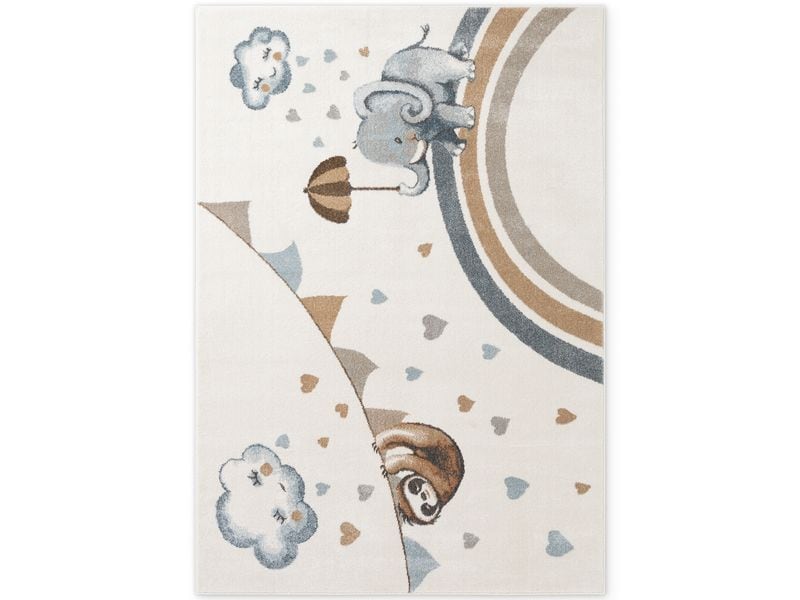 Villeroy & Boch | Kind. Elephant Rainy Party | 100% Polypropylen, 160 x 230 cm
