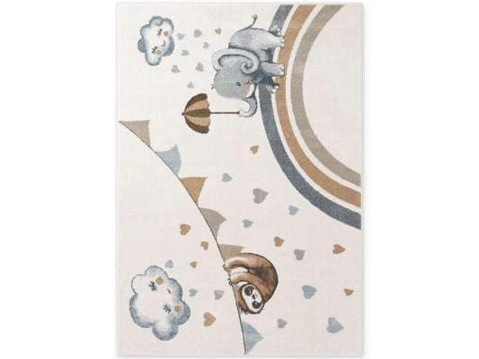 Villeroy & Boch | Kind. Elephant Rainy Party | 100% Polypropylen, 120 x 170 cm