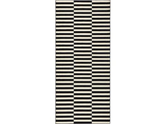 Hanse Home | Teppich Panel | 100% Polypropylen, 80 x 200 cm, Black/Cream