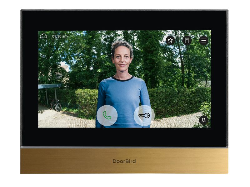 Doorbird | A1104T - Gold Finish | IP Video Innenstation