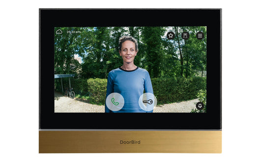 Doorbird | A1104T - Gold Finish | IP Video Innenstation