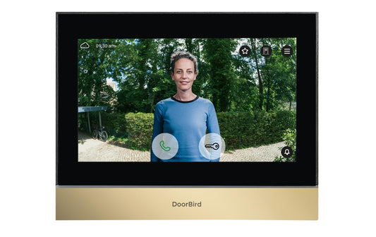 Doorbird | A1104T - Brass Finish | IP Video Innenstation