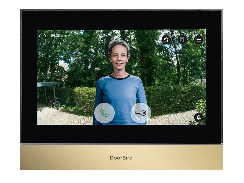 Doorbird | A1104T - Brass Finish | IP Video Innenstation