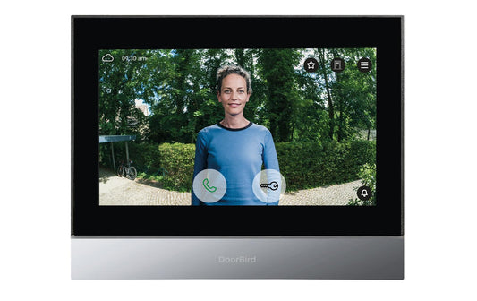Doorbird | A1104T - Chrome Finish | IP Video Innenstation