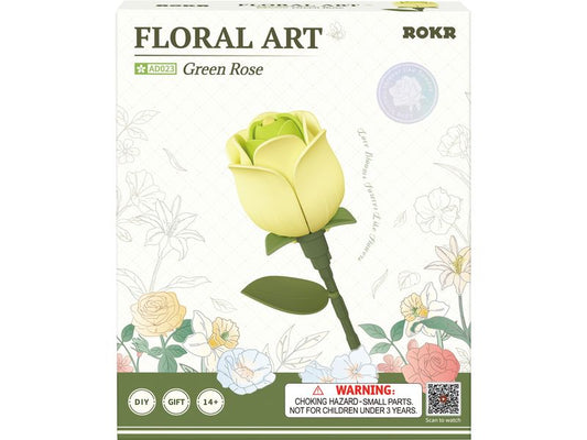 ROKR | Green Rose | Robotime Bausatz