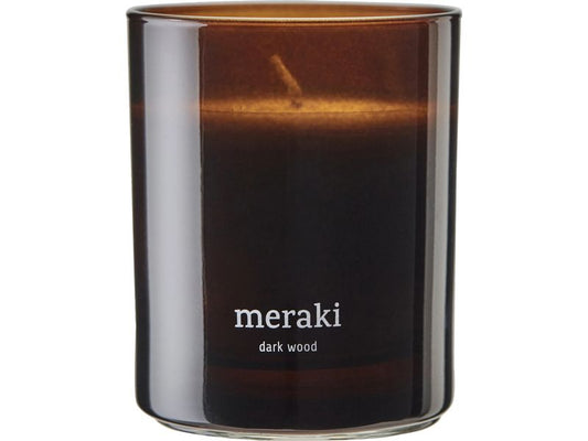 meraki | Home Duftkerze Dark Wood | 200g