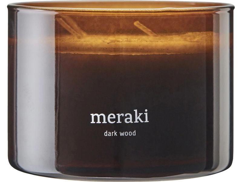 meraki | Home Duftkerze Dark Wood | 340g