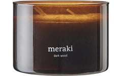 meraki | Home Duftkerze Dark Wood | 340g