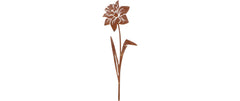 Esschert Design | Esschert Rost Gartenstecker Narzisse | Braun