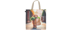 Esschert Design | Esschert Einkaufstasche einkaufender Hund | Bunt