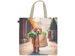 Esschert Design | Esschert Einkaufstasche einkaufender Hund | Bunt