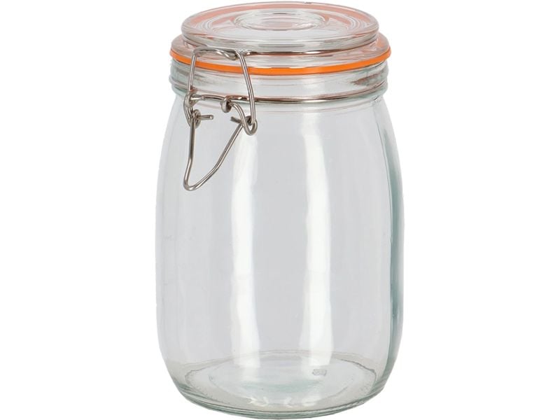 Esschert Design | Esschert Einmachglas 1 Liter | Transparent 1 l