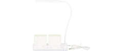 Esschert Design | Esschert Pflanzenlampe mit 2 Töpfen weiss | Weiss