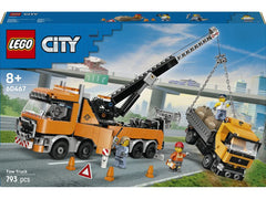 LEGO® | LEGO City Heavy Duty Tow truck & Crane | 60467