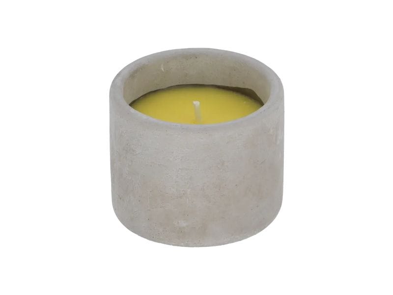 Esschert Design | Esschert Citronella Kerze im ZementTopf S | Gelb