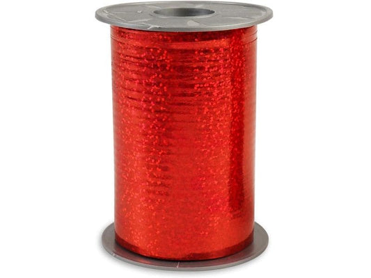 Pattberg | Geschenkband Holly | Grösse: 1 cm x 200 m, Farbe rot