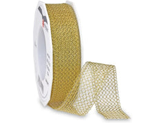 Pattberg | Geschenkband Zermatt | Grösse: 25 mm x 20 m, gold
