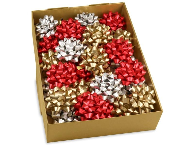 Pattberg | Geschenkmaschen | 30 Schleifen Ø 80 mm, assortiert