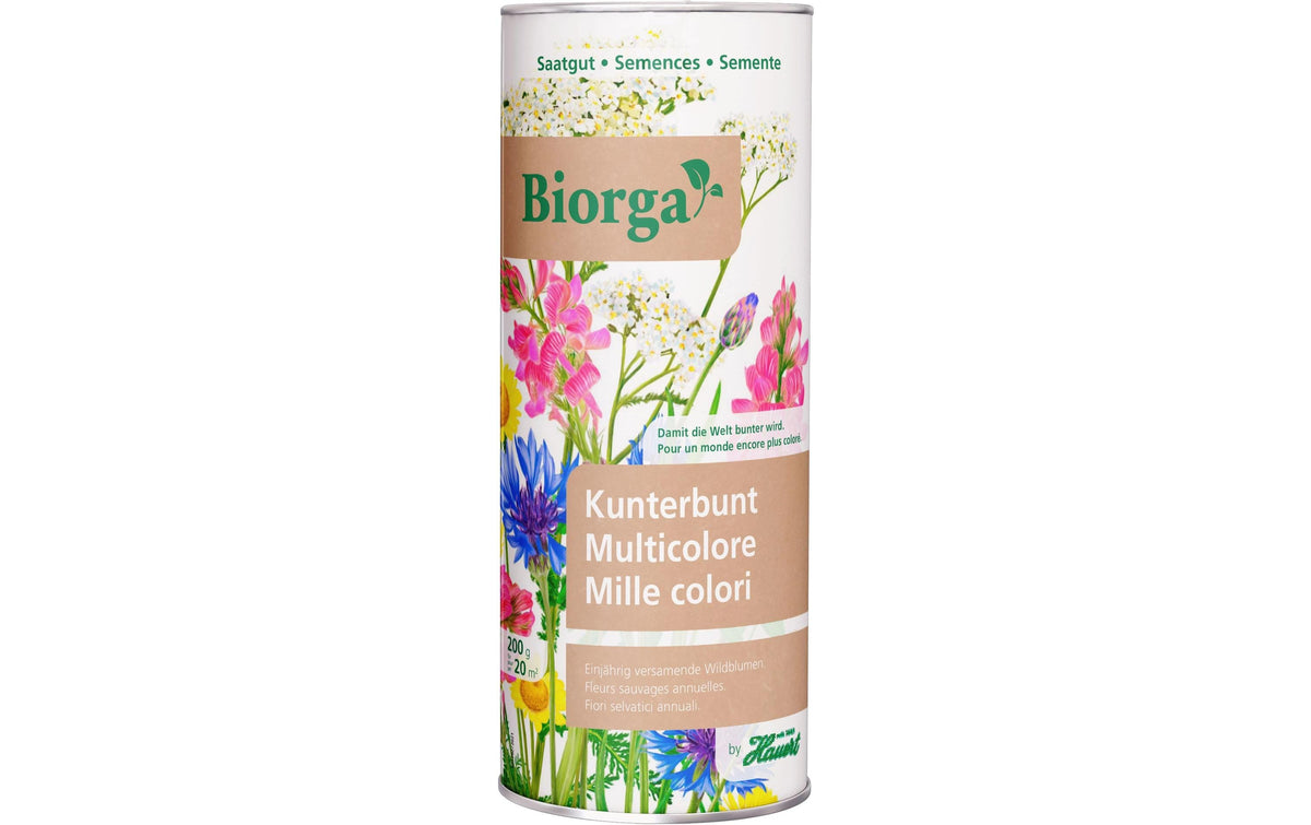 Hauert Biorga Wildblumen kunterbunt