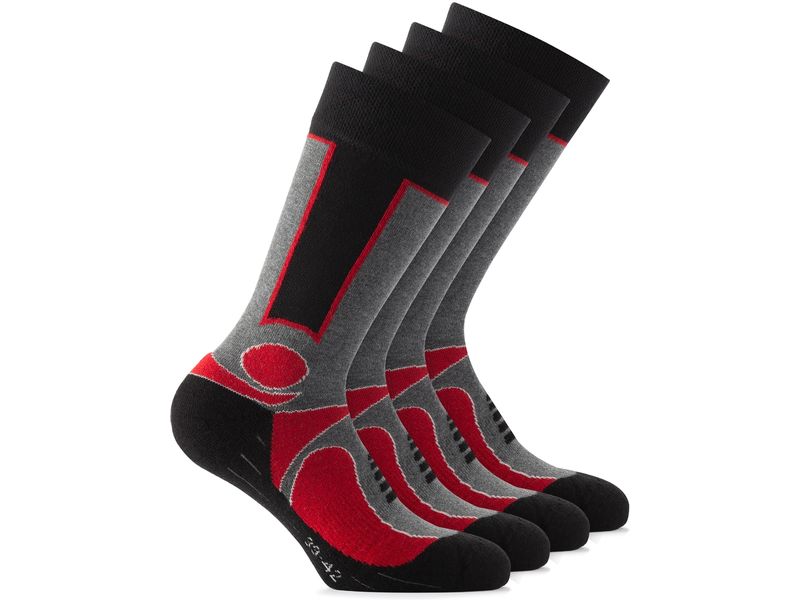 Rohner Socks | Rohner Socken Trekking | rot, Grösse 35-38, 2er Pack