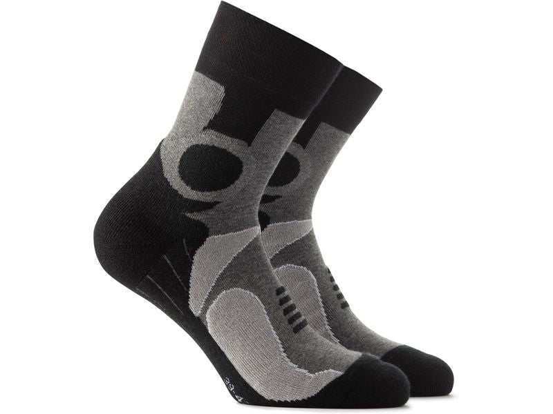 Rohner Socks | Rohner Socken Trekking Quarter | lgrey, Grösse 43-46, 2er Pack