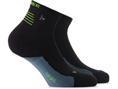 Rohner Socks | Rohner Socken Run Pro | schwarz, Grösse 39-41