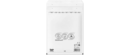 Antalis | Luftpolstertasche TAP Comebag weiss | 290x370mm, Grösse F, 100 Stück