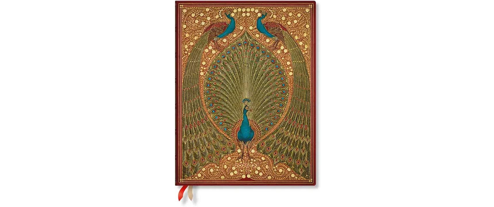 Paperblanks 18-Monatskalender Pfau