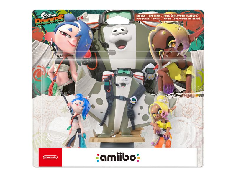 Nintendo | amiibo Mako/Mantaro/Muri - Splatoon Raiders | 0+