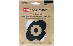 Prym | Rub-on Patch MERINO schwarz | 2 Stk.