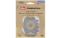 Prym | Rub-on Patch MERINO hellgrau | 2 Stk.