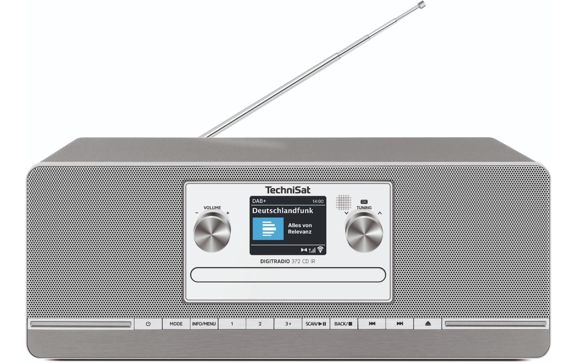 TechniSat DigitRadio 372 CD IR, schwarz