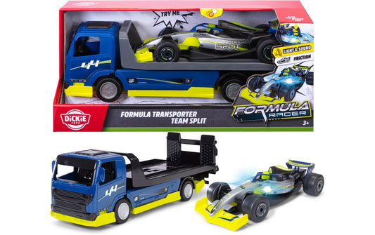Dickie Toys | Formula Transporter Team Split