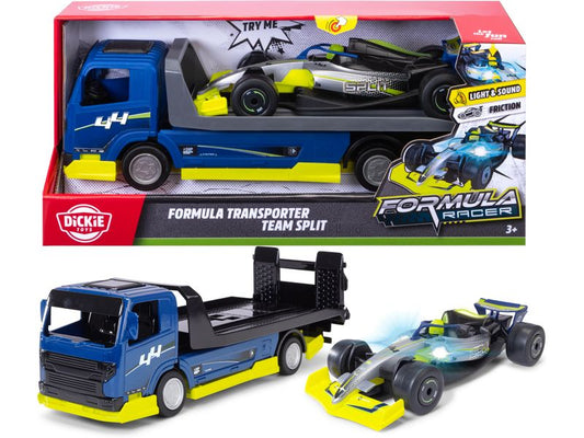 Dickie Toys | Formula Transporter Team Split