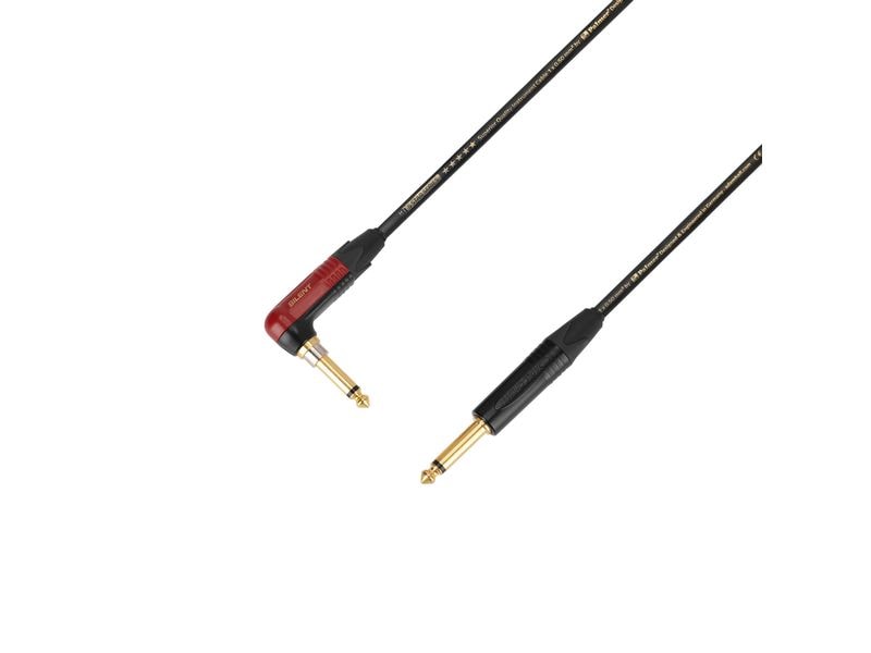 Adam Hall | Cables 5 STAR IPR 0300 Silent 90° | Instrumentenkabel, 3m, silentPlug 90°