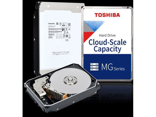 Toshiba | Enterprise Capacity MG11ACA 22TB | SATA 6GB/s, 7200rpm, 1GiB Cache, CMR, 512e