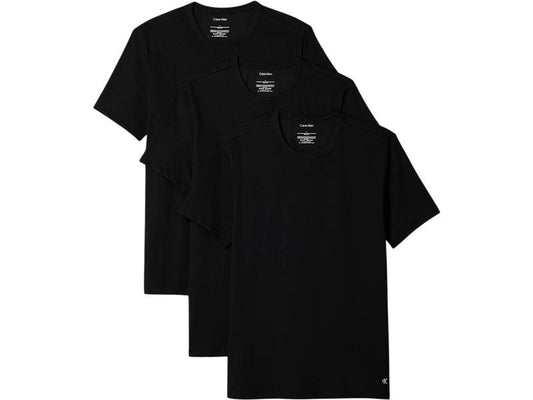 Calvin Klein Wäsche | Herren T-shirts 3er Pack | Grösse L, Farbe schwarz