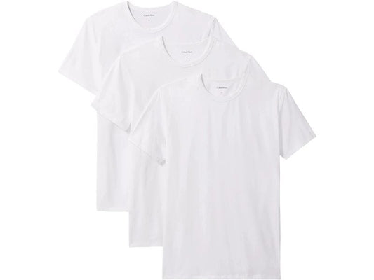 Calvin Klein Wäsche | Herren T-shirts 3er Pack | Grösse L, Farbe weiss