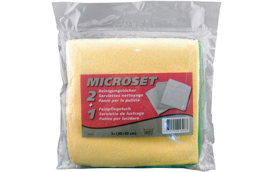 TopLine | Microfaser 3er Set | 30 × 30 cm
