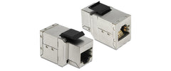 Delock | Keystone Modul RJ45 Cat.6 Bu zu Bu | Cat.6, STP, Metall