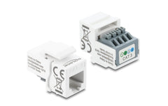 Delock | Keystone Modul RJ11 Bu zu 4 Pin | Cat.3, weiss, Terminalblock