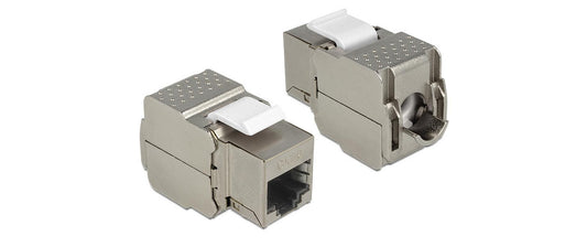 Delock | Keystone Modul RJ45 Cat.6 LSA | Cat.6, AWG22, STP, LSA, Metall
