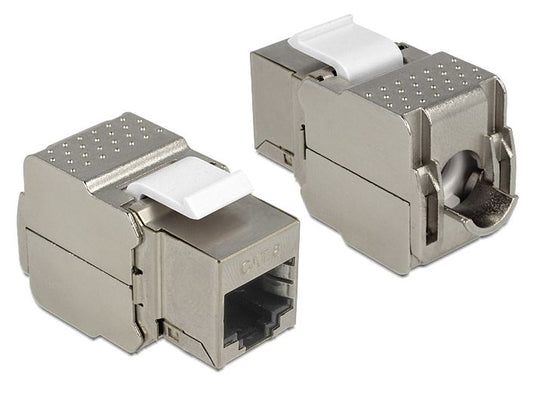 Delock | Keystone Modul RJ45 Cat.6 LSA | Cat.6, AWG22, STP, LSA, Metall