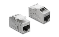 Delock | Keystone Modul RJ45 Cat.6A Bu zu Bu | Cat.6A, STP, Zink