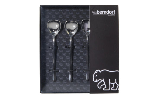 Berndorf | Kaffeelöffel Sweetheart 4-teilig | 13.7cm/Ø3.5mm
