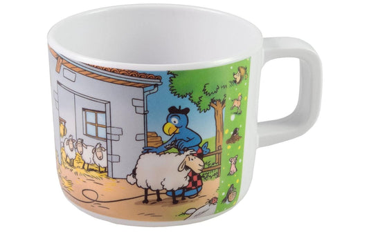 Berndorf | Tasse Globi Bauernhof | Melamin, 25 cl