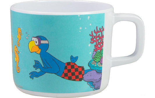 Berndorf | Tasse Globi Ozean | Melamin, 25 cl