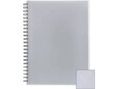 Kolma | Spiralsichtbuch A4, farblos | 20 blendfreie Taschen