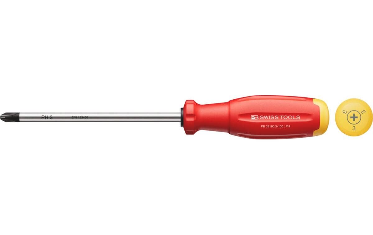 SwissGrip Evo PH-Kreuzschraubenzieher